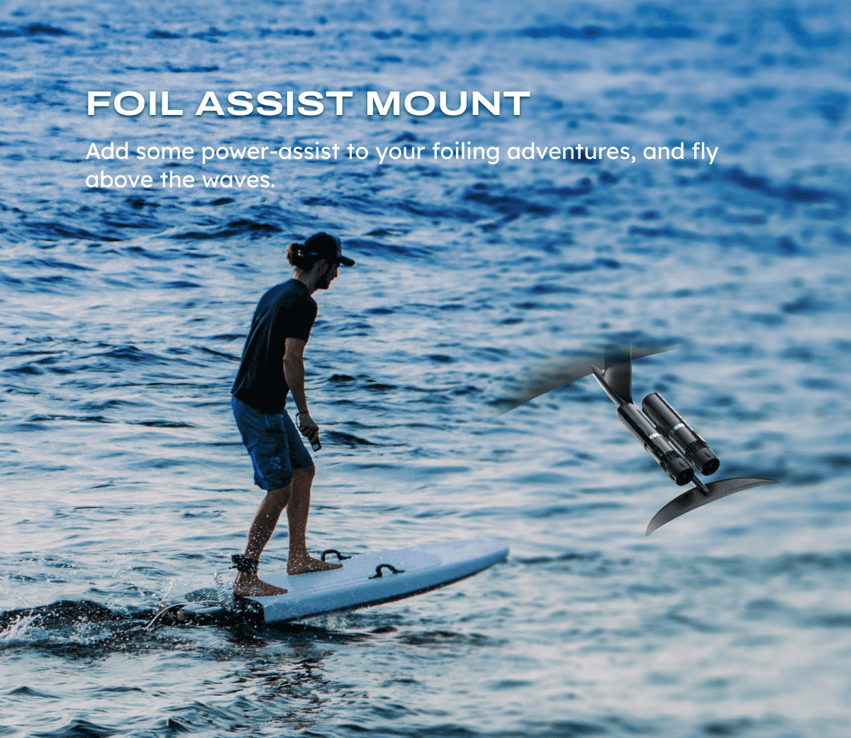 LEFEET P1 + SUP Mount Water Scooter