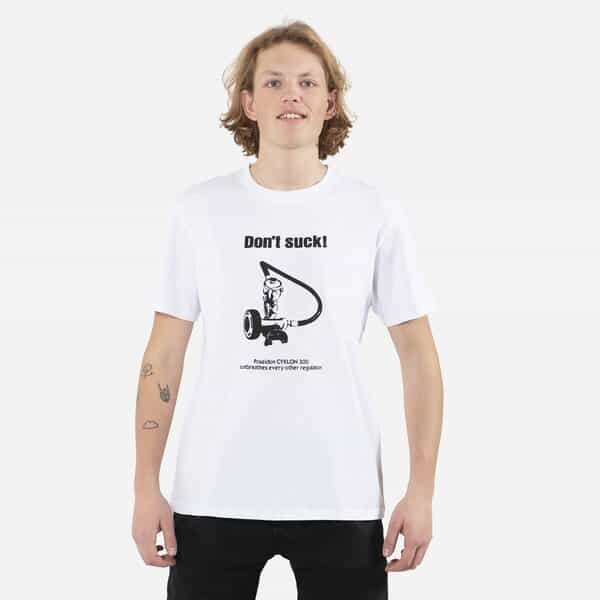 T-Shirt Don't Suck, White