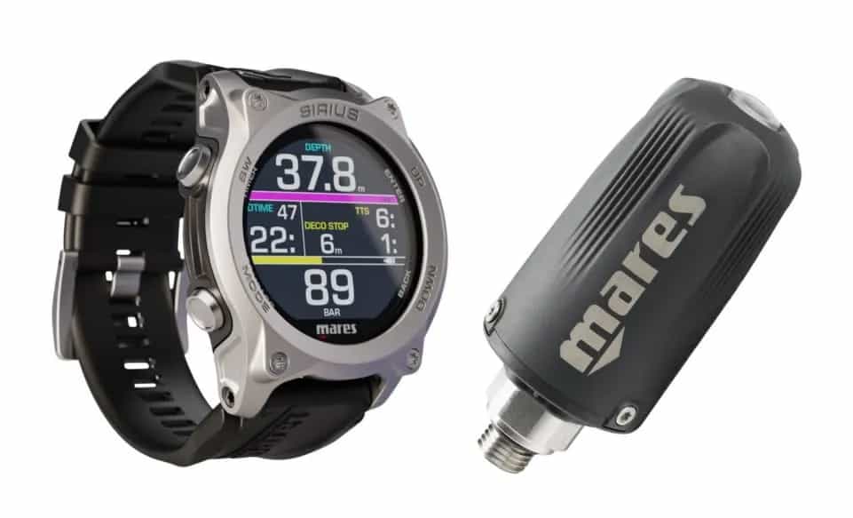 Mares SIRIUS Dive Computer  with Transmitter