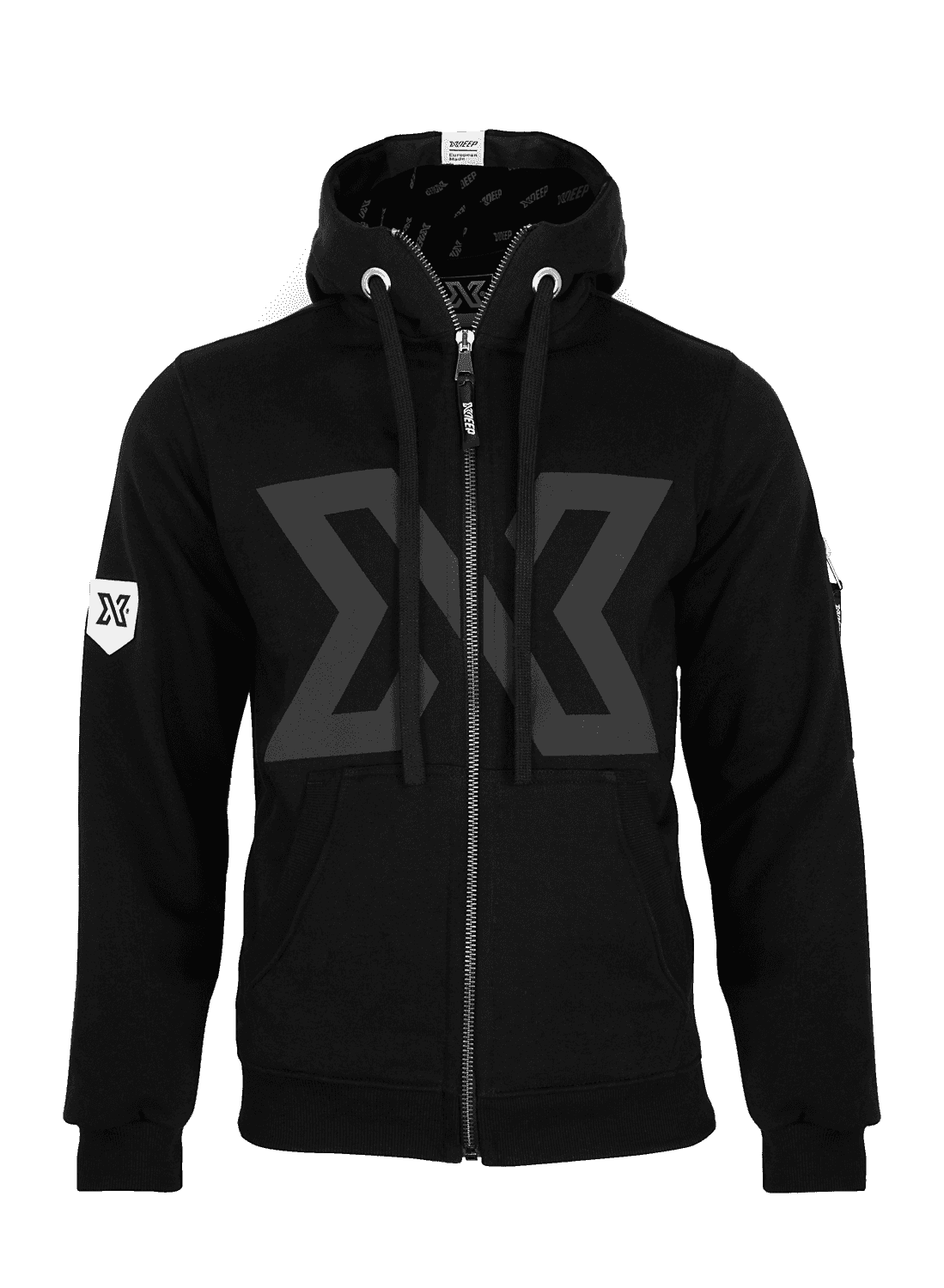 Sweatshirt com capuz XDEEP Signature Preta - tamanho S