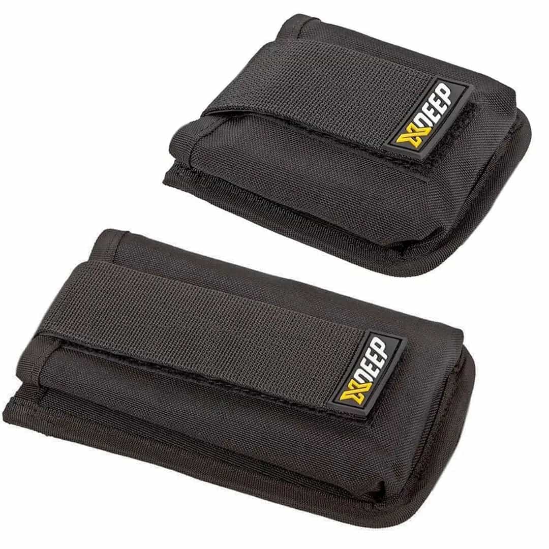 Bolsos de trim traseiros XDEEP, tamanho L (2 × 3 kg)