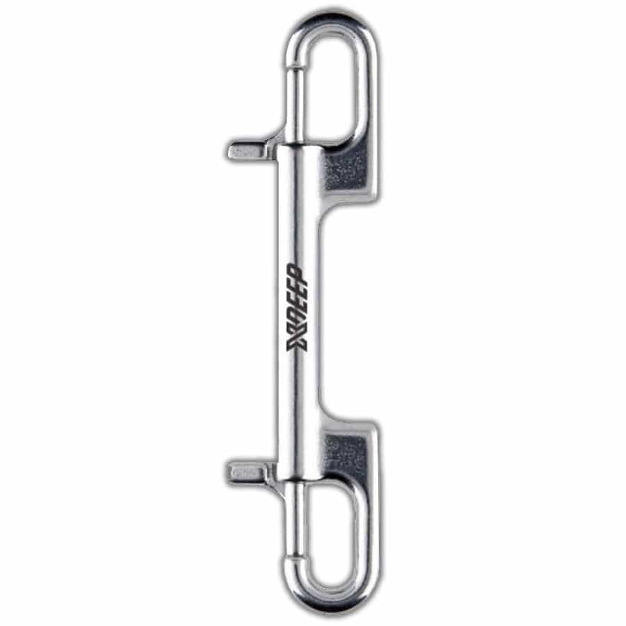 Mosquetão double ender XDEEP (série NX, aço inox)