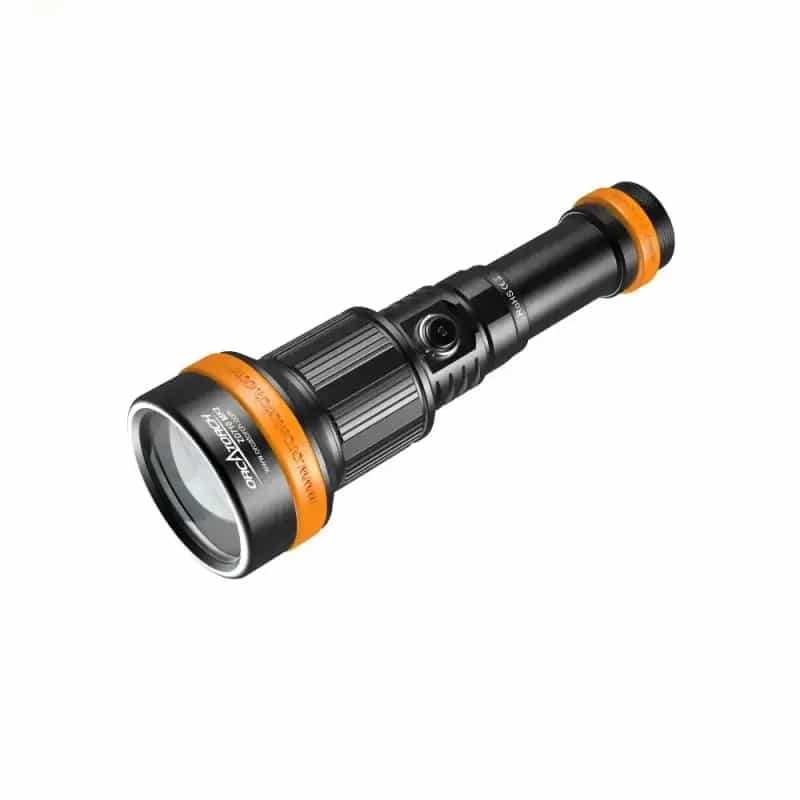 Lanterna de Mergulho OrcaTorch ZD710 MK2 com Feixe Ajustável