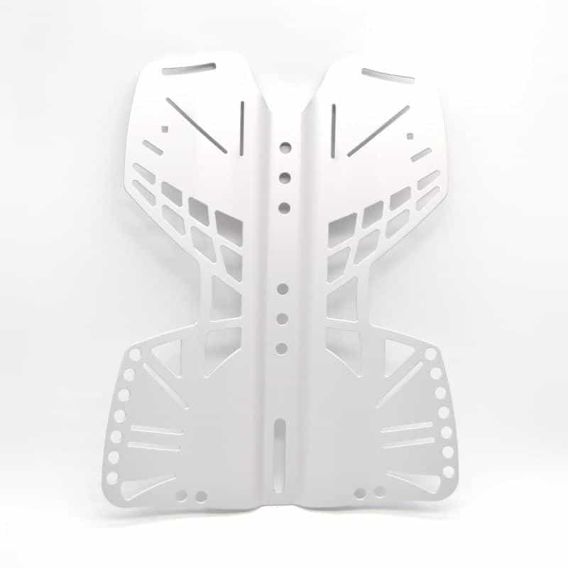 Aluminium backplate